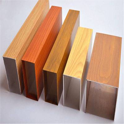 木紋色鋁方通價格多少錢一米